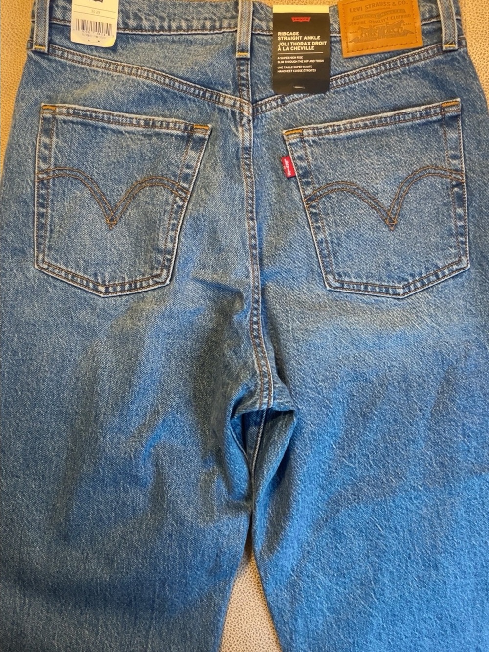 Levi's Ribcage Straight Ankle - medium wash